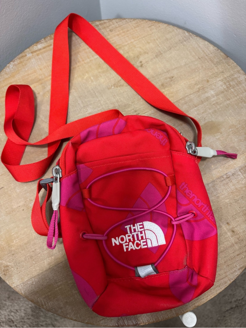 The North Face Red & Pink Women's Crossbody Bag